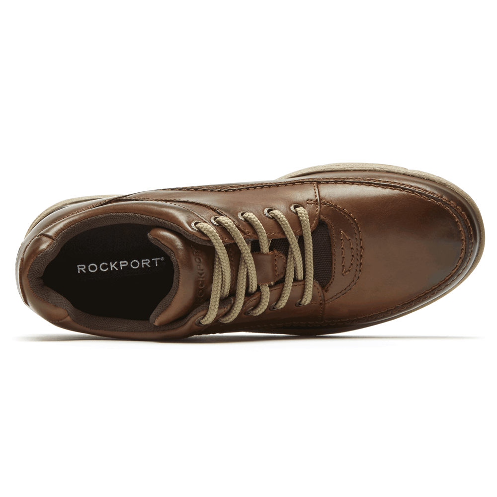 Rockport Joggesko Herre Brune - World Tour Classic Shoe - WQFE78041